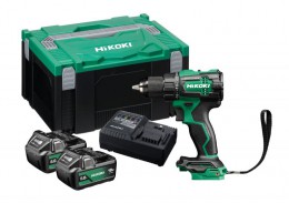 Hikoki DV18DEJFZ 18V Brushless Combi Drill 2 x 5.0Ah Batteries, Charger & Case &pound;219.95
